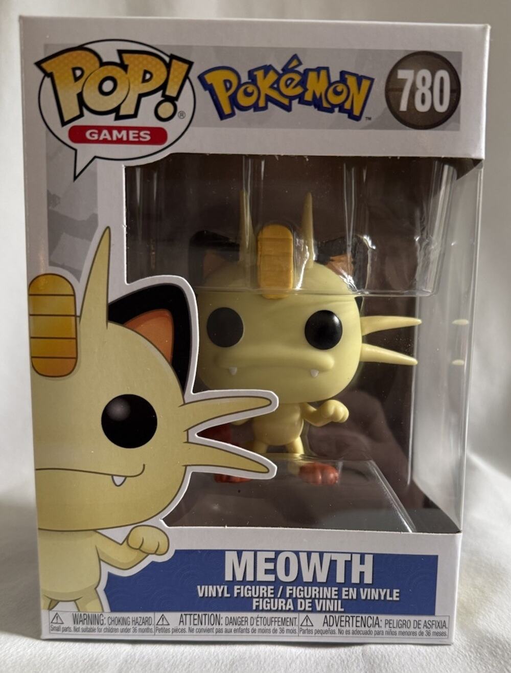 Funko Pop! Vinyl: Pokémon - Meowth #780 New In Box